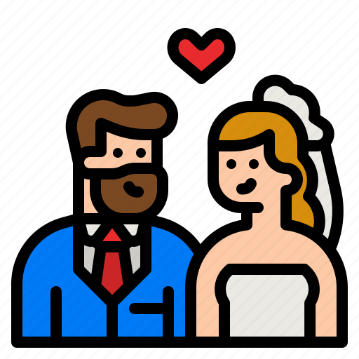 Lover, couple, wedding, bride, groom icon - Download on Iconfinder