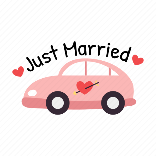 Car, married, transportation, vehicle, travel, wedding icon - Download on Iconfinder