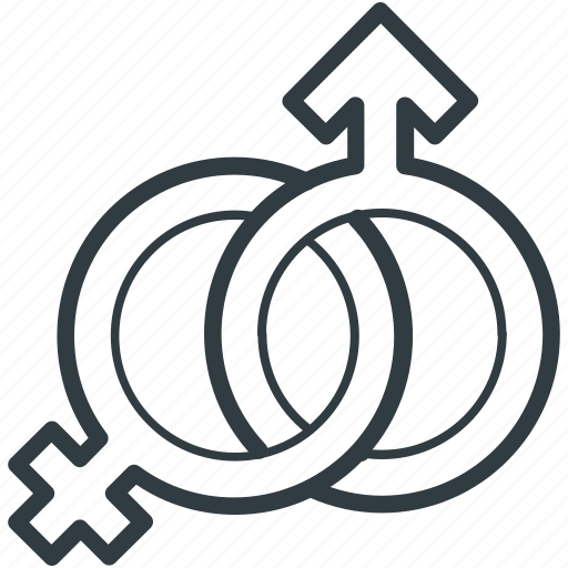 Commitment Couple Female Gender Male Relationship Sex Symbols Icon