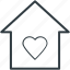 happiness, happy family, happy home, heart sign, house, love home, love inspirations 