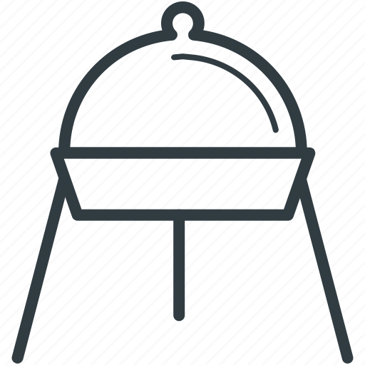 Bbq, charcoal grill, garden cooking, outdoor cooking, roasted food icon - Download on Iconfinder