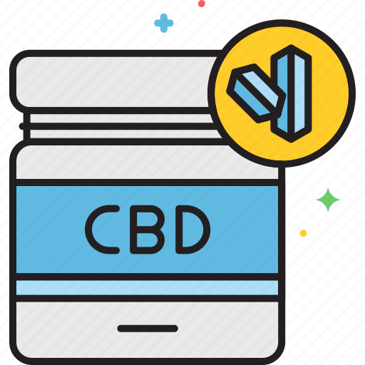Cannabis, cbd, cbd crystals, crystals, drug icon - Download on Iconfinder