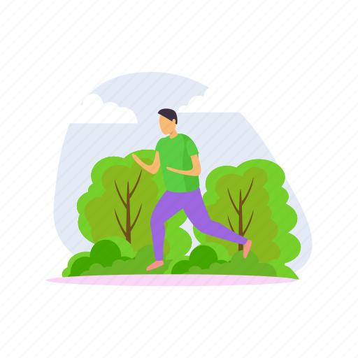 Boy, jogging, exercising, weekend, park icon - Download on Iconfinder