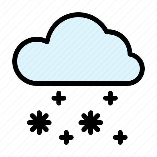 Cloud, snow, winter icon - Download on Iconfinder