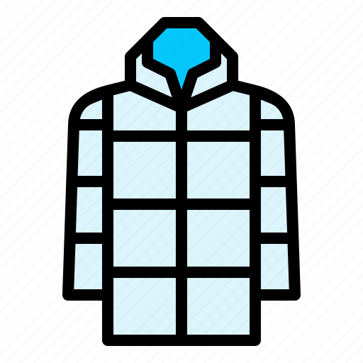 Coat, jacket, winter, fashion icon - Download on Iconfinder