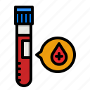 blood, test, sample, tube