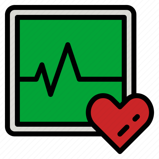 Electrocardiogram, cardiogram, hospital, medical, ekg icon - Download on Iconfinder