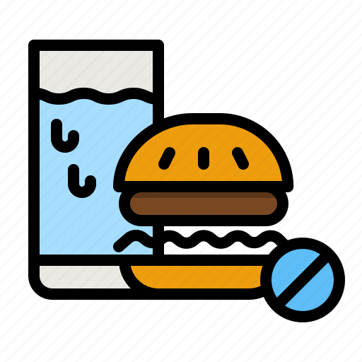 Food, drink, no, time, prohibit icon - Download on Iconfinder