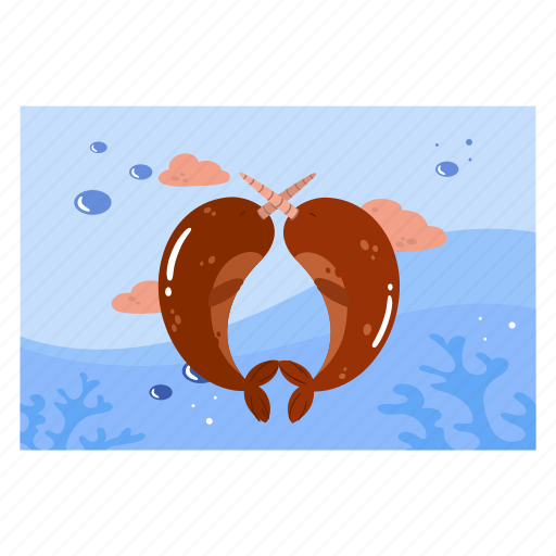 Whale, watching, cute, sea, life icon - Download on Iconfinder