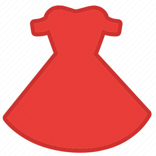 Accessory, beauty, clothes, clothing, dress, fashion, pink dress icon