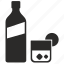 bottle, drink, glass, label, liter, whiskey, whisky 