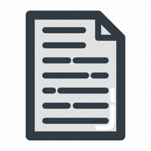 Article, doc, document, news, paper, text icon - Download on Iconfinder