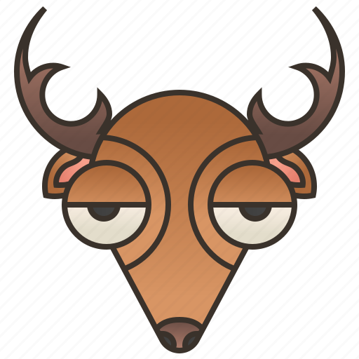 Antler, deer, grazing, hunt, stag icon - Download on Iconfinder