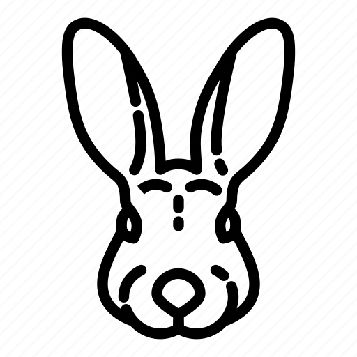 Animal, bunny, hare, mammal, nature, rabbit, wildlife icon - Download on Iconfinder