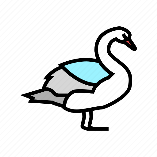 Swan, wild, bird, animals, bugs, birds icon - Download on Iconfinder