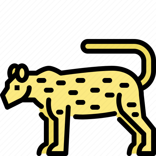 Animal, jungle, leopard, nature, wildlife, zoo icon - Download on Iconfinder