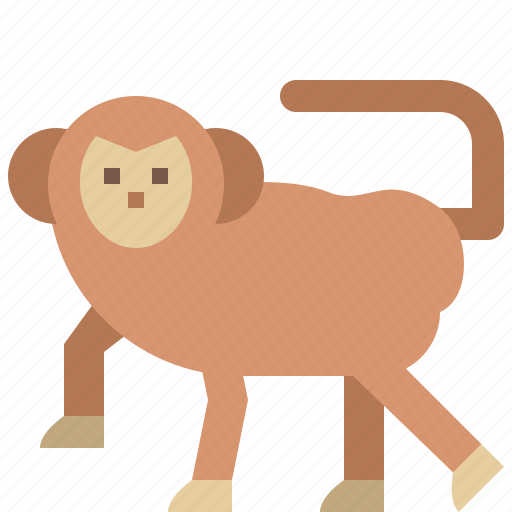 Animal, jungle, monkey, nature, wildlife, zoo icon - Download on Iconfinder