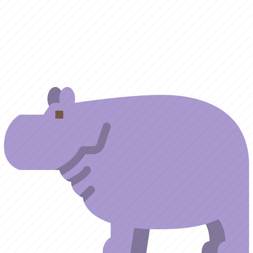 Animal, hippo, jungle, nature, wildlife, zoo icon - Download on Iconfinder