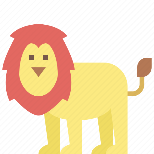 Animal, jungle, lion, nature, wildlife, zoo icon - Download on Iconfinder