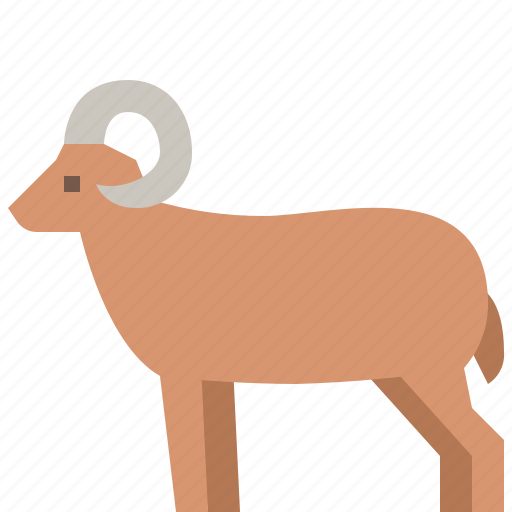 Animal, bighorn, jungle, nature, sheep, wildlife, zoo icon - Download on Iconfinder