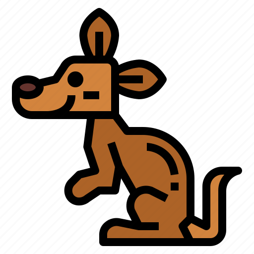 Animal, kangaroo, mammal, wildlife icon - Download on Iconfinder