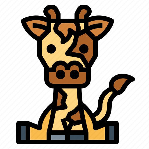 Animal, giraffe, mammal, zoo icon - Download on Iconfinder