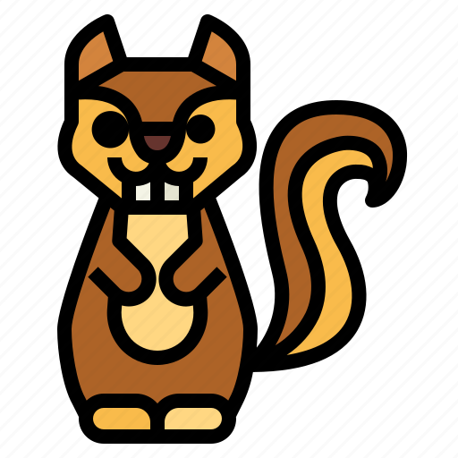 Animal, mammal, rodent, squirrel icon - Download on Iconfinder