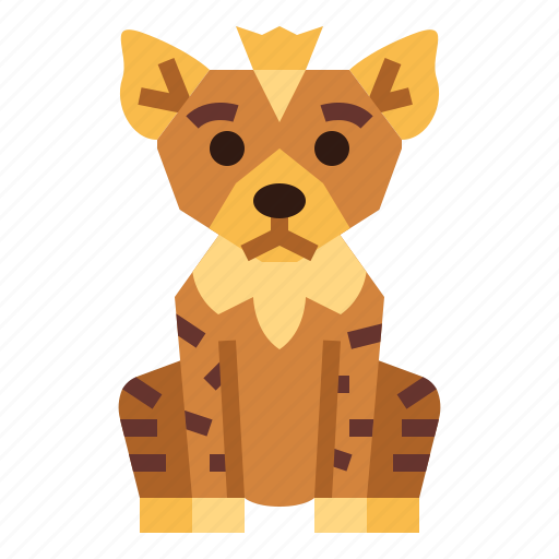 Animal, hyena, mammal, wildlife icon - Download on Iconfinder