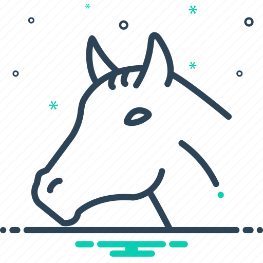 Animal, face, horse icon - Download on Iconfinder