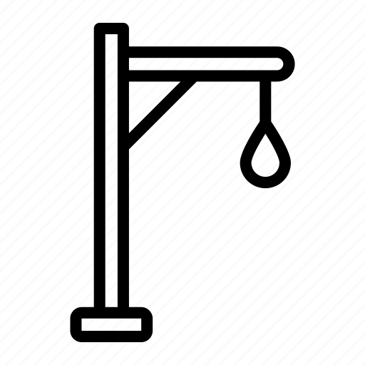 Gibbet, punishment, death, penalty, gallows, miscellaneous, suicide icon - Download on Iconfinder