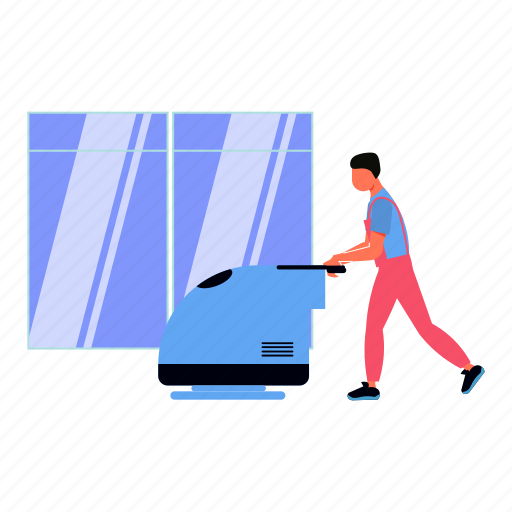 Vaccum, cleaner, boy, house, keeping icon - Download on Iconfinder