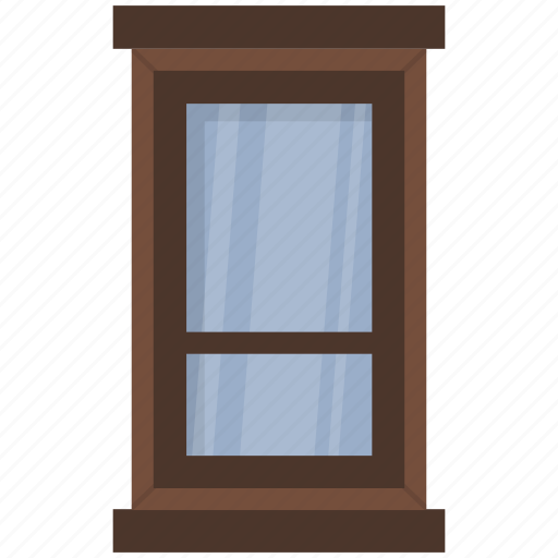 Apartment window, balcony window, construction, window casement, wooden window icon - Download on Iconfinder