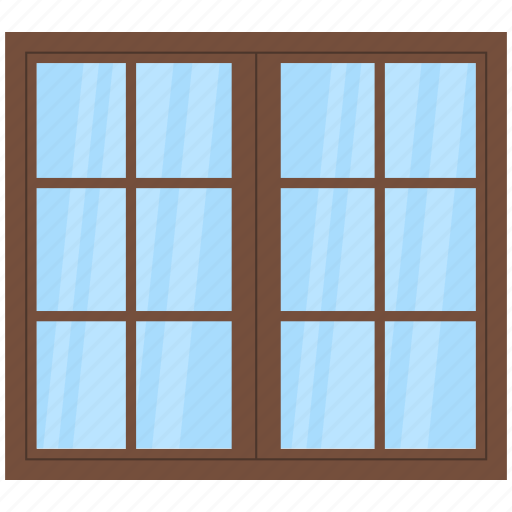 Apartment window, balcony window, home window, living room, window frame icon - Download on Iconfinder