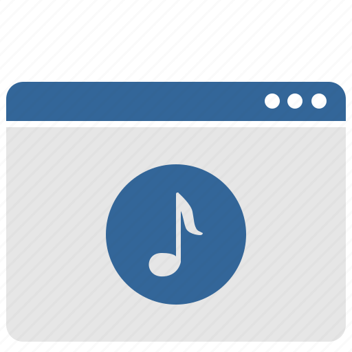 Music, round, sound, ui, window icon - Download on Iconfinder