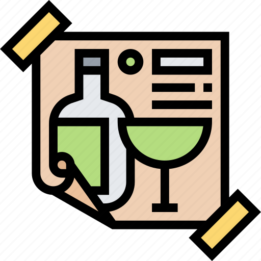 Poster, wine, premium, banner, beverage icon - Download on Iconfinder