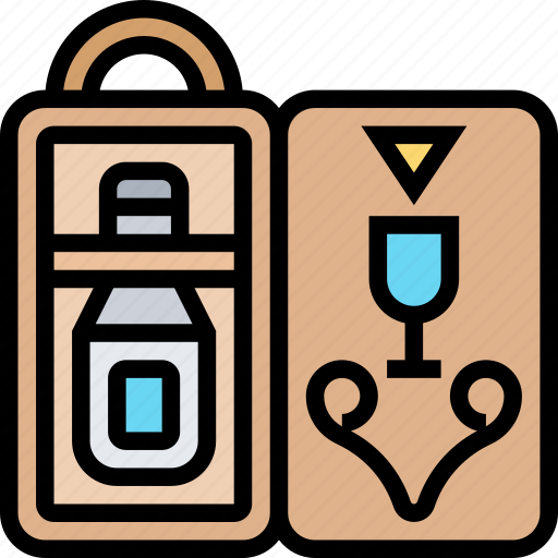 Wine, box, bottle, cabernet, beverage icon - Download on Iconfinder
