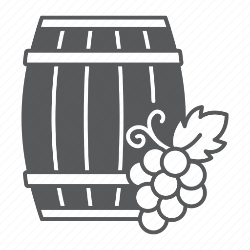 Wine, barrel, drink, alcohol, wooden, cask, grape icon - Download on Iconfinder