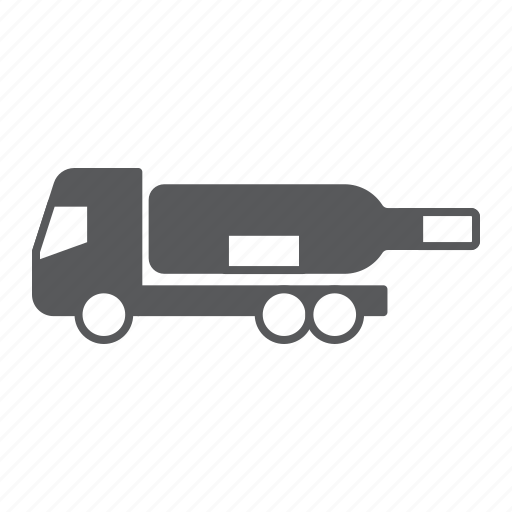 Wine, delivery, truck, transport, service, bottle, drink icon - Download on Iconfinder