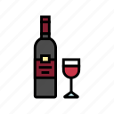 cabernet, sauvignon, red, wine, glass, alcohol