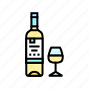 pinot, grigio, white, wine, glass, alcohol