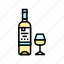 pinot, grigio, white, wine, glass, alcohol 