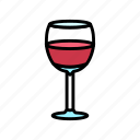 beverage, wine, glass, red, drink, alcohol
