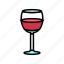 beverage, wine, glass, red, drink, alcohol 