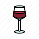 winery, wine, glass, red, drink, alcohol