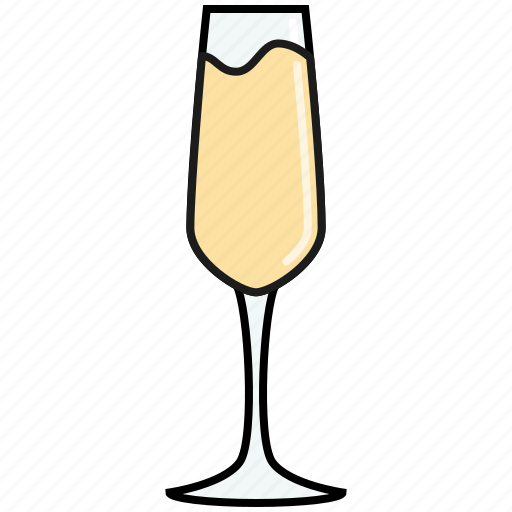 Celebration, champagne, drink, flute, party, wedding, wine icon - Download on Iconfinder