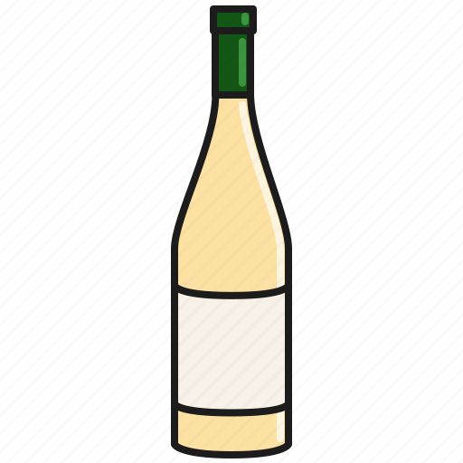 Bottle, celebration, chardonnay, drink, party, white, wine icon - Download on Iconfinder