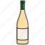 bottle, celebration, chardonnay, drink, party, white, wine 