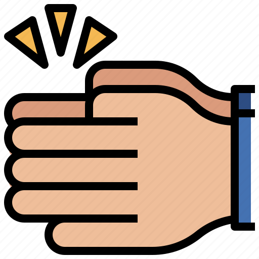 Applause, clap, congratulations, gesture, gestures, hand icon - Download on Iconfinder