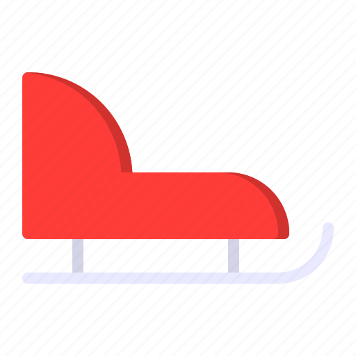 Sled, sledge, sleigh, snow, winter icon - Download on Iconfinder