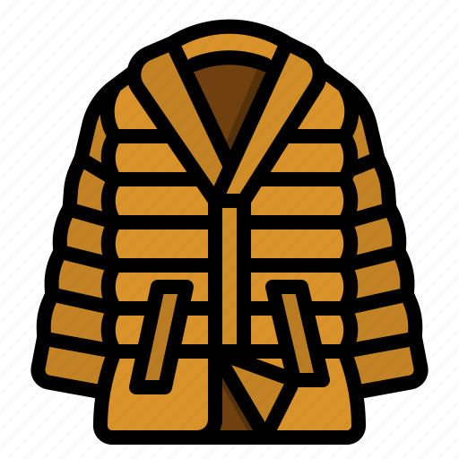 Clothing, coat, down, jacket, overcoat icon - Download on Iconfinder